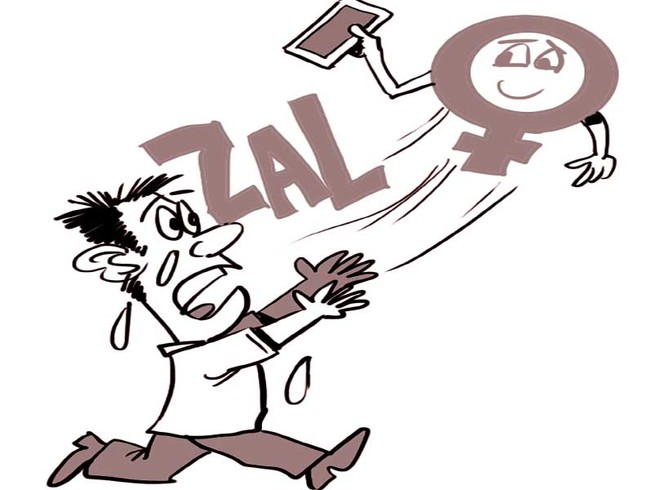 Cho người đẹp Zalo mượn điện thoại