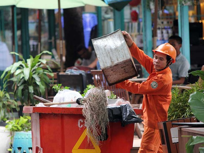 7.000 công nhân tổng vệ sinh TP trong dịp tết