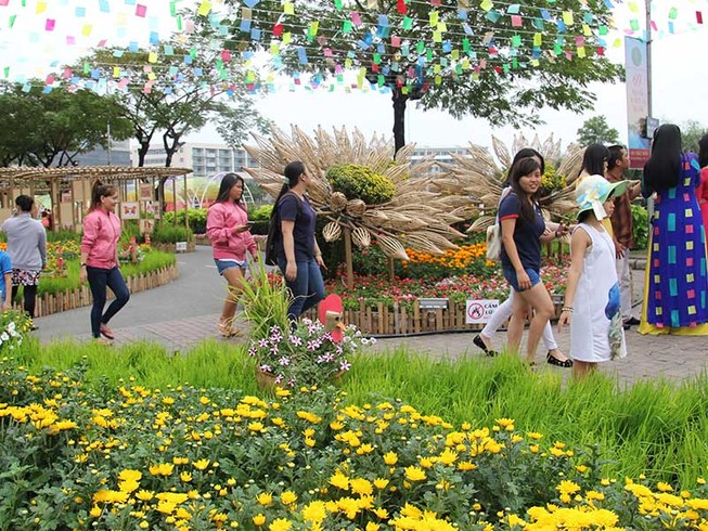 Hội hoa xuân đặc sắc