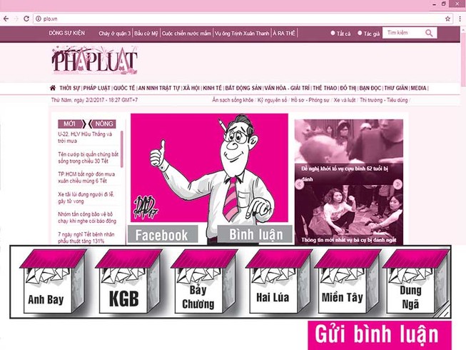 ‘Xóm còm-men’ dễ thương trên plo.vn