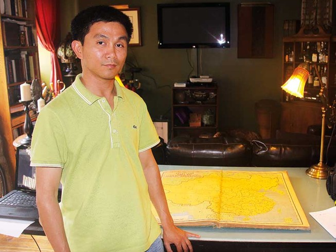 Người đem bản đồ Hoàng Sa đến đất Mỹ