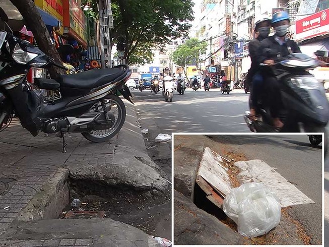 Hết mùa ngập, đến mùa… cống thối