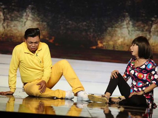 ‘Kiều nữ làng hài’ trở lại cùng chồng