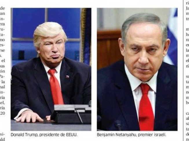 Báo Dominica nhầm ảnh diễn viên hài với ông Trump