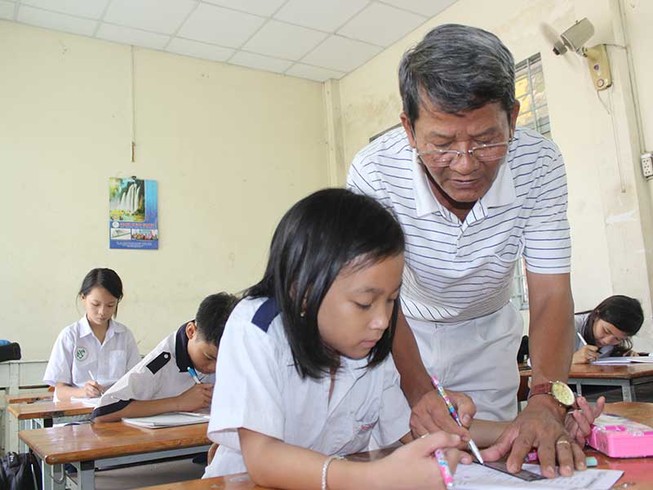 Lớp học đặc biệt trên đường Tống Văn Hên