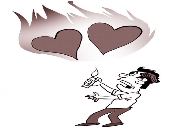 Bong bóng lễ Valentine gây họa quán bar