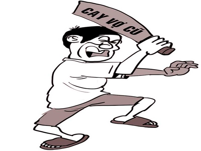 Chém vợ cũ vì… cay mũi