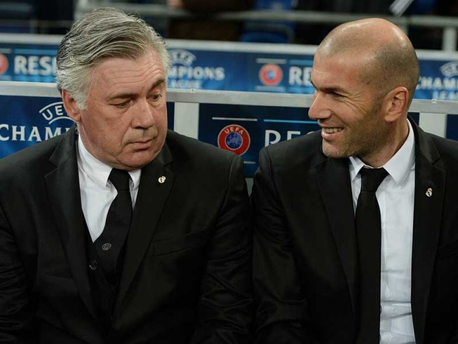 HLV Ancelotti phấn khích khi đối đầu Real Madrid