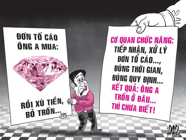 Mua thiếu hột xoàn rồi đóng cửa tiệm