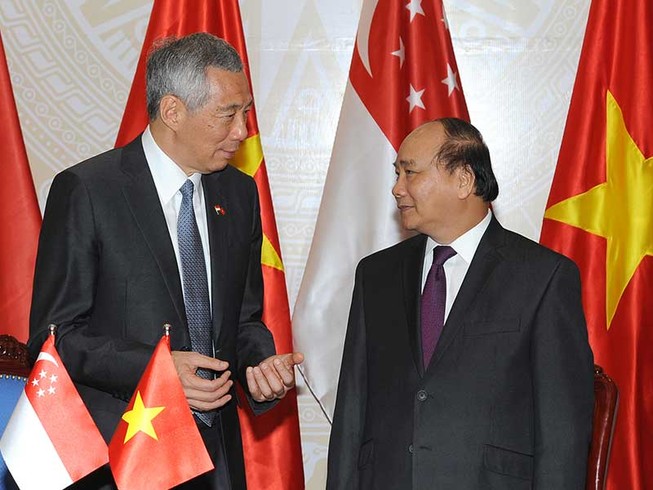 Việt Nam - Singapore ký kết nhiều văn kiện hợp tác