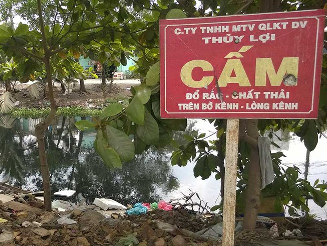 Kênh B, rác thấy mà ghê!
