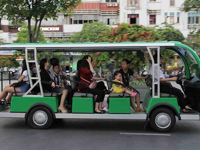 Ô tô điện đăng ký tạm thời mới được phép hoạt động
