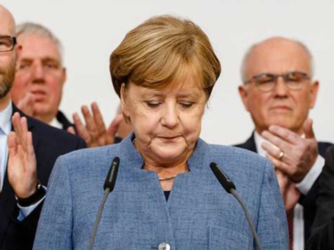 Bà Merkel trước cơn địa chấn của phe cực hữu