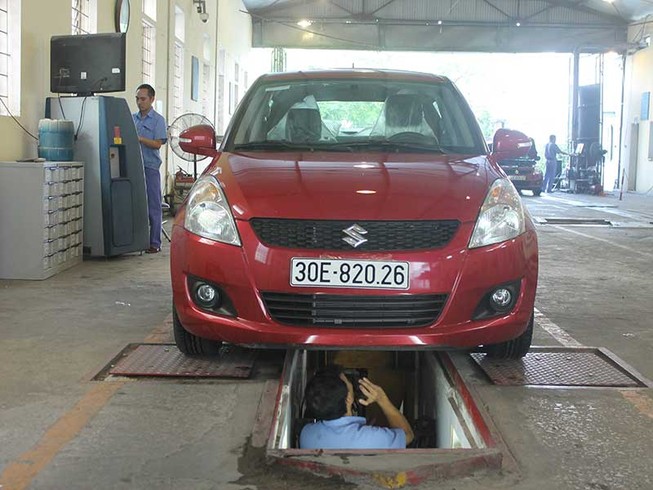 C67: Tạm dừng đăng kiểm vì không nộp phạt là đúng luật