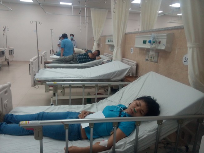 60 công nhân bị ngộ độc khí đã xuất viện