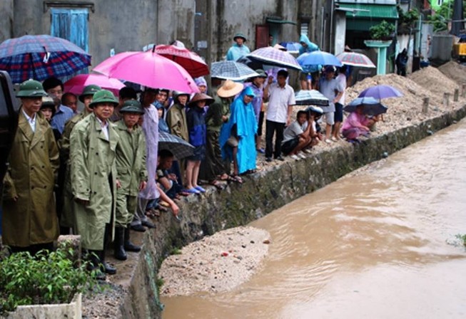 Mưa lớn ở Quảng Ninh, một người mất tích