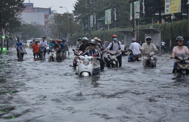 Sài Gòn sắp ngập nhiều nơi do van ngăn triều bị mất