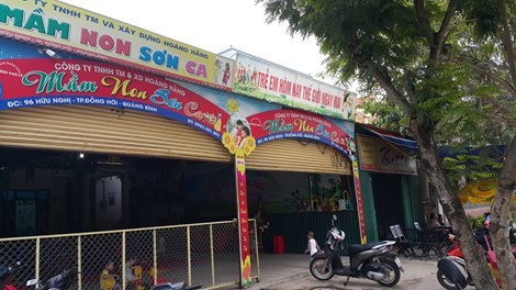 Phạt chủ cơ sở mầm non hành hạ trẻ em 22,5 triệu đồng