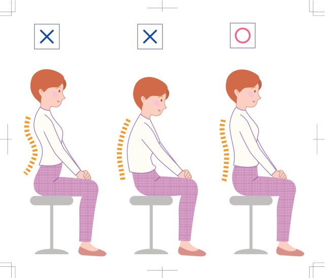 Lợi ích tuyệt vời từ việc ngồi đúng tư thế