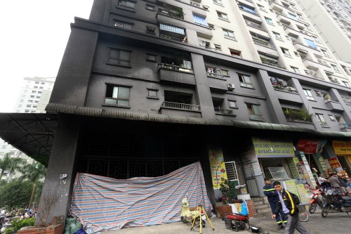 UBND TP Hà Nội chỉ đạo khắc phục hậu quả cháy tại chung cư Xa La