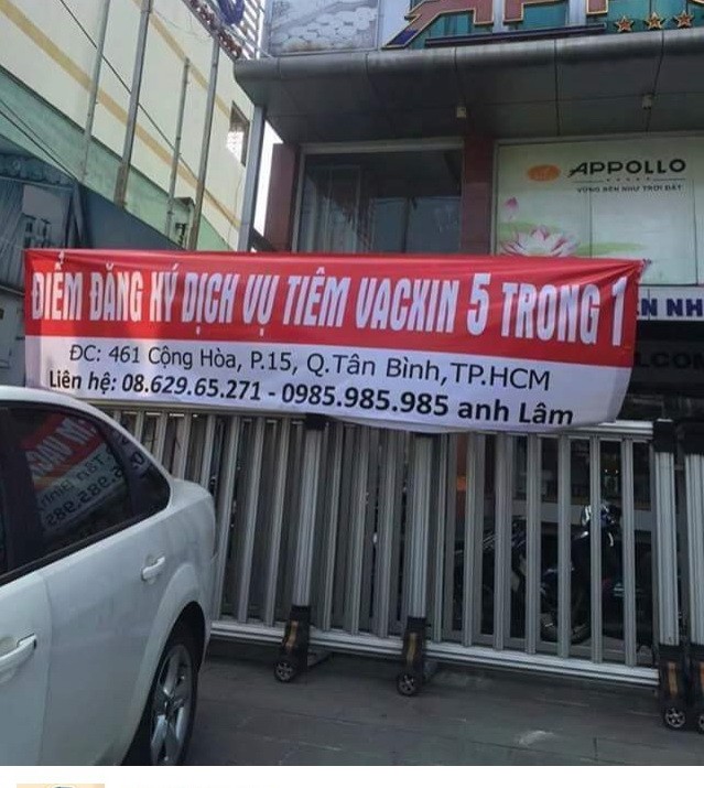 Công ty nhận đăng ký tiêm vaccine dịch vụ trả lại tiền cho khách hàng