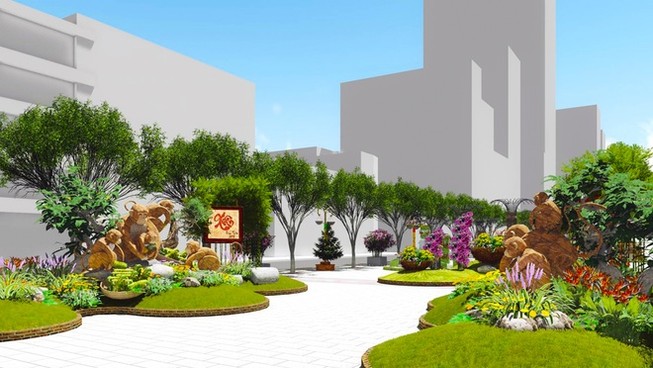 Phân luồng giao thông phục vụ đường hoa Nguyễn Huệ tết 2016
