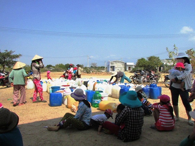 Đem nước sạch về vùng hạn Ninh Thuận