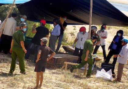 Phát hiện thi thể thanh niên mất đầu trên biển