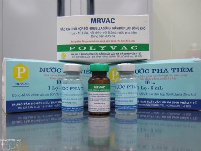 Việt Nam sản xuất thành công vaccine Sởi-Rubella