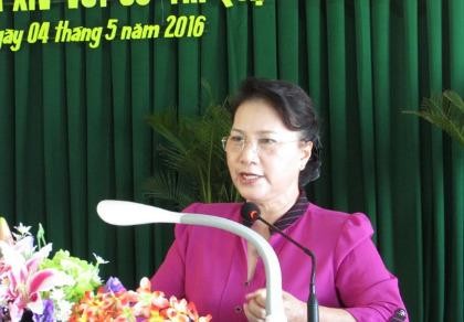 Bà Nguyễn Thị Kim Ngân: 'Chúng ta không cam chịu, không cúi đầu!'