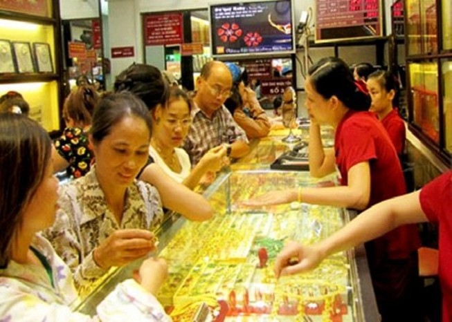 Mỹ 'nhấc bổng' giá vàng thêm 1 triệu đồng