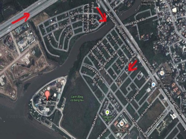 TP.HCM: Đề xuất xây cầu qua đảo Kim Cương