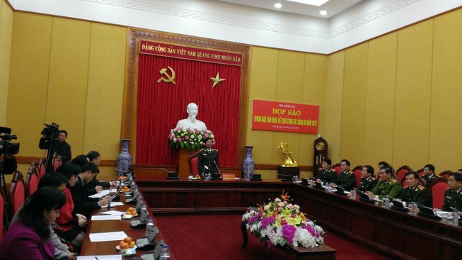 Tội phạm hình sự có xu hướng giảm