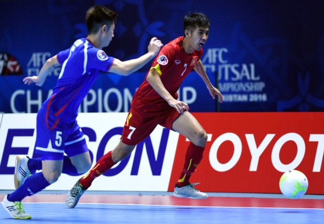 Đội tuyển VN có khởi đầu tốt tại giải futsal châu Á 2016