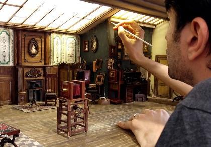 Mê mẩn với studio tí hon của nghệ nhân Alamedy Diorama
