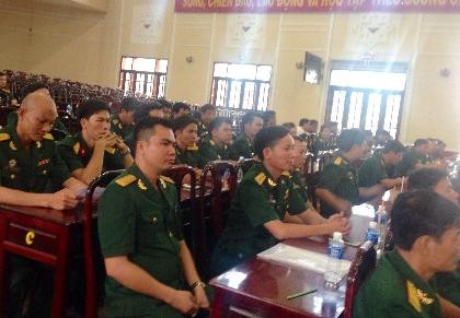 Quân đoàn 4 kỷ niệm 70 năm thành lập ngành tuyên huấn quân đội
