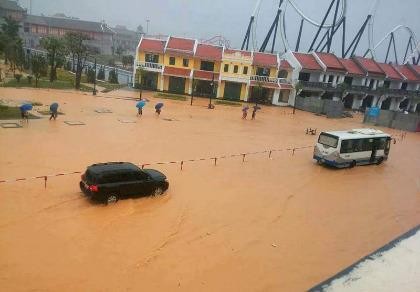 Mưa lớn ngập cục bộ, Quảng Ninh khẩn trương ứng phó