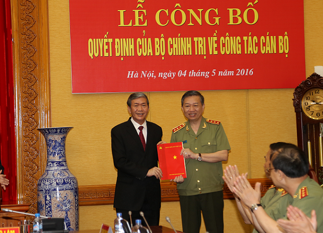Bộ Công an có bí thư Đảng ủy Công an Trung ương mới