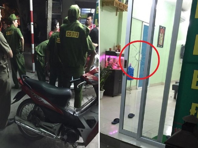 Bắt 2 đối tượng nổ súng, bắn vỡ cửa kính để trả thù