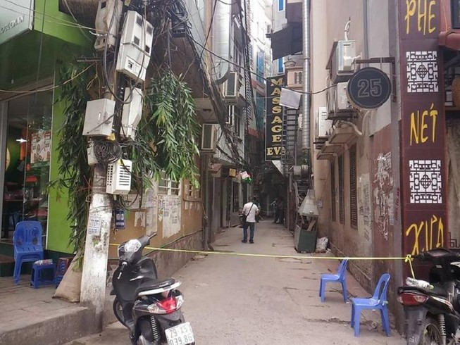 Hiện trường vụ nổ súng bắn chết lễ tân nhà nghỉ