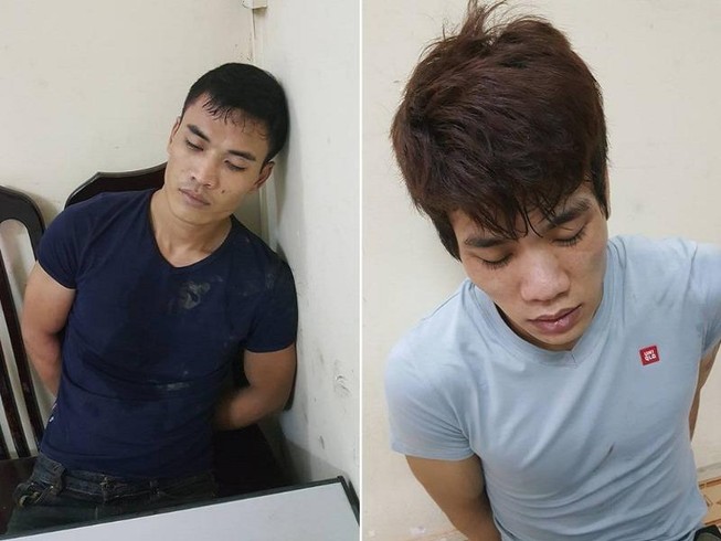 Bỏ xe, nhảy qua rào, chạy vào bến xe trốn cảnh sát