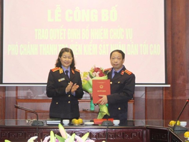 Viện kiểm sát Tối cao có Phó Chánh thanh tra mới
