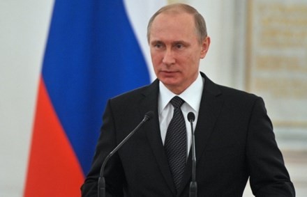 Ông Putin là 'nhân vật quyền lực' thứ 2 thế giới