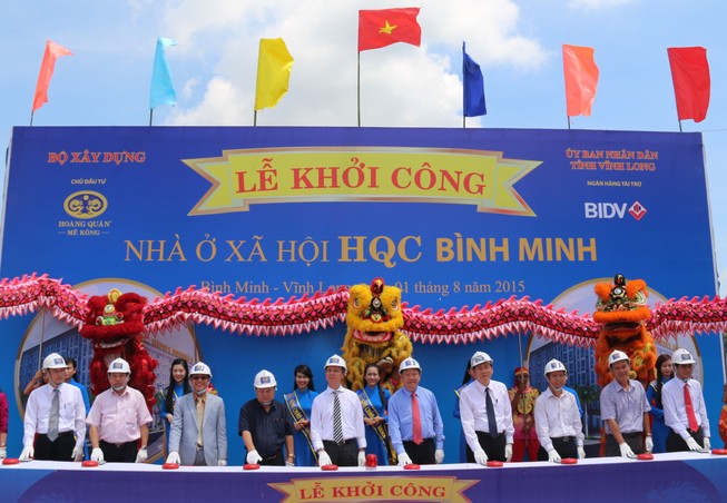 Vĩnh Long: Khởi công dự án nhà ở xã hội quy mô lớn nhất ĐBSCL