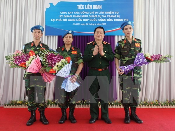 Việt Nam tích cực tham gia gìn giữ hòa bình Liên Hiệp Quốc