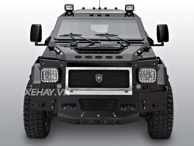 Xe bọc thép Conquest Knight XV giá hơn 50 tỷ chuẩn bị về Quảng Ninh