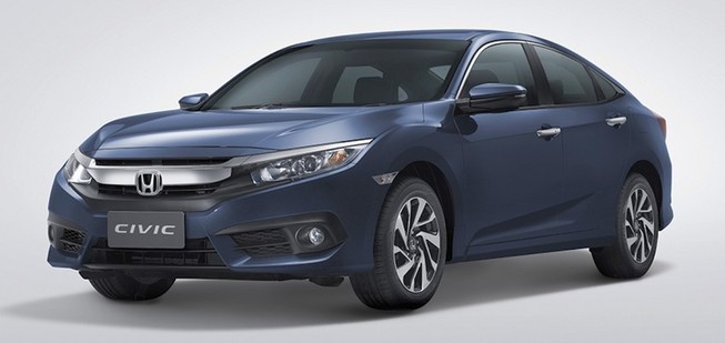Honda Civic 2016 có giá bán từ 548 triệu đồng tại Thái Lan