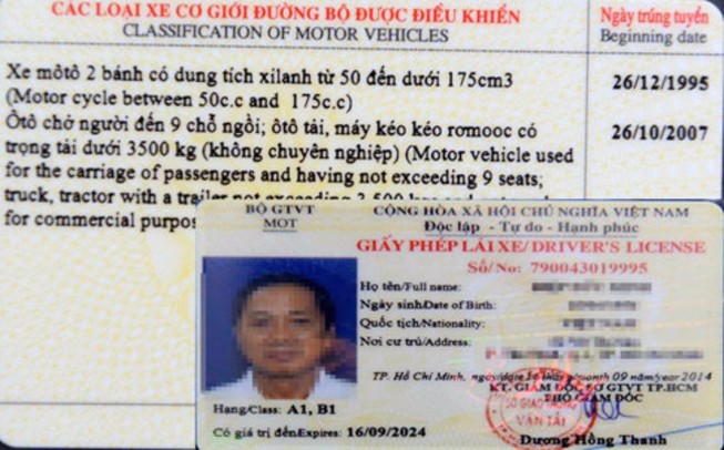 Các trường hợp bị tước quyền sử dụng GPLX đến 24 tháng