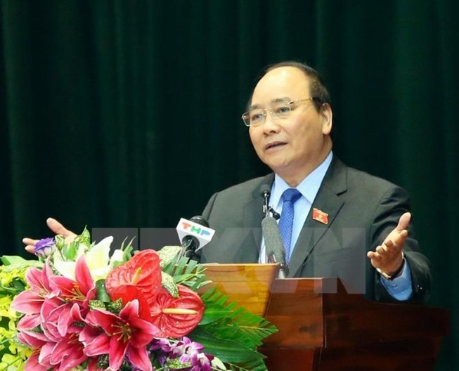 Thủ tướng giải đáp về TPP, ông Vũ Huy Hoàng với cử tri