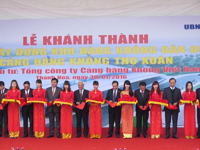 Khánh thành Cảng hàng không Thọ Xuân